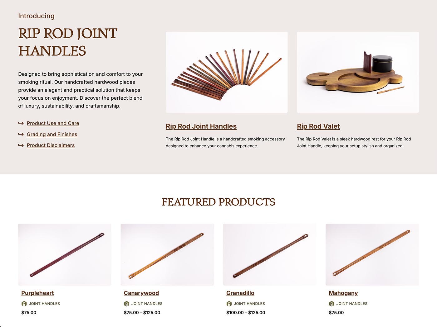 Rip Rod Homepage