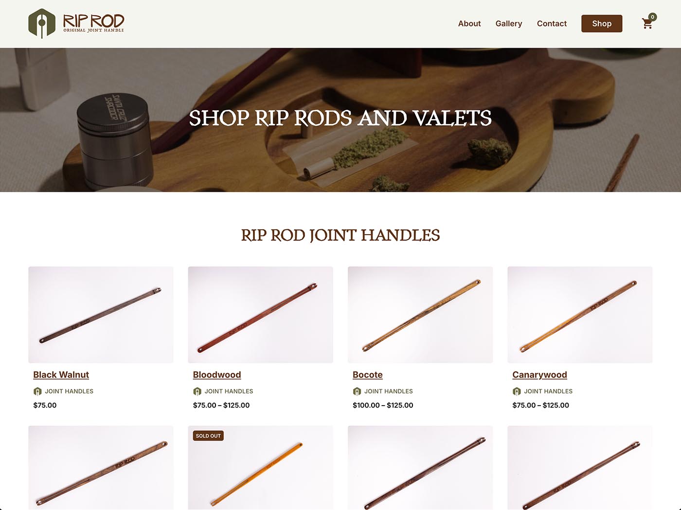 Rip Rod Shop Page
