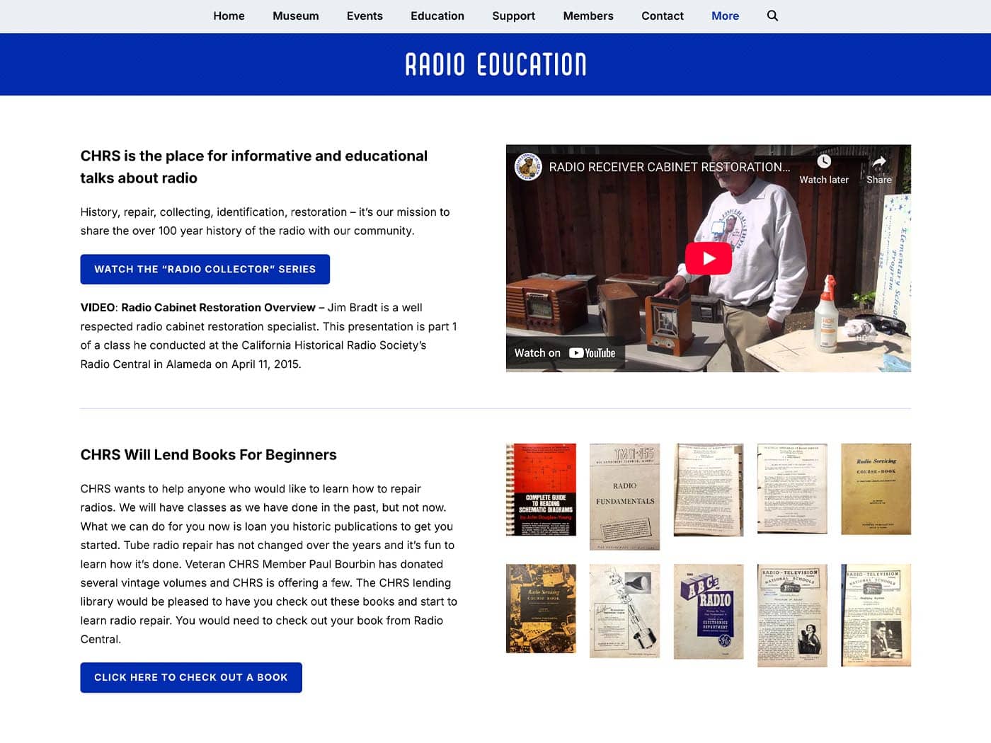 CHRS Radio Education Page
